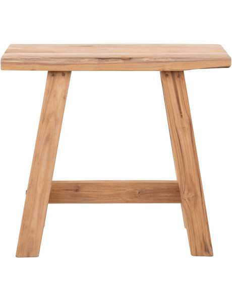 Tabouret vintage Bois de teck Naturel Barcelona 