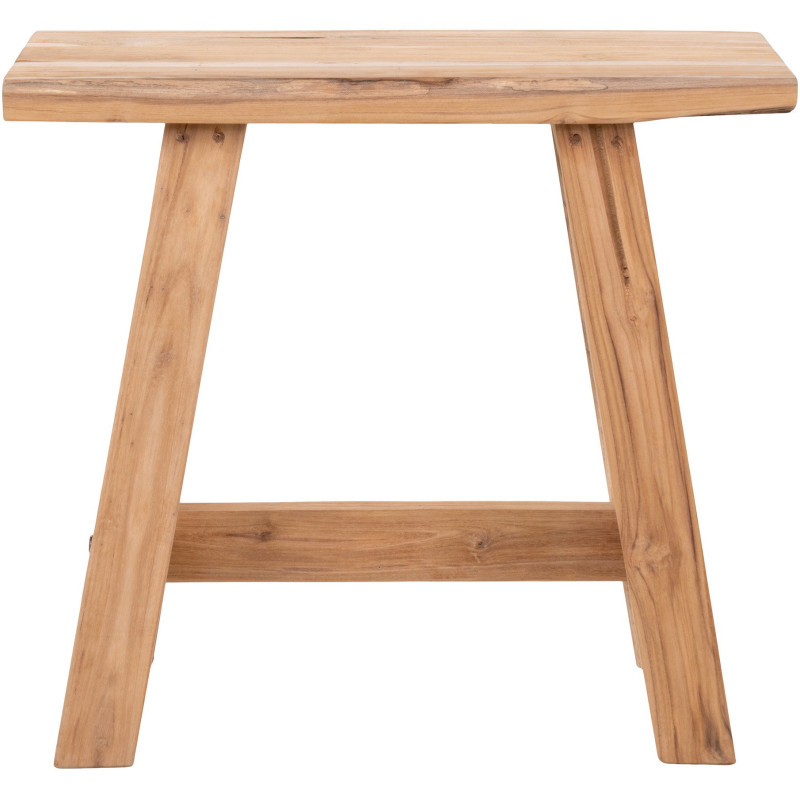 Tabouret vintage Bois de teck Naturel Barcelona 