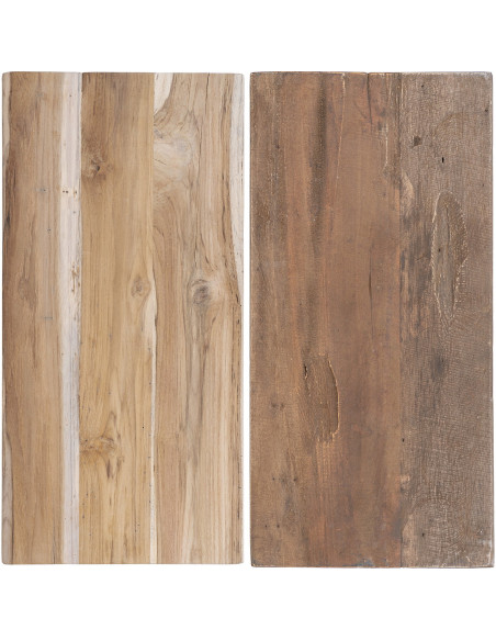 Tabouret vintage Bois de teck Naturel Barcelona 