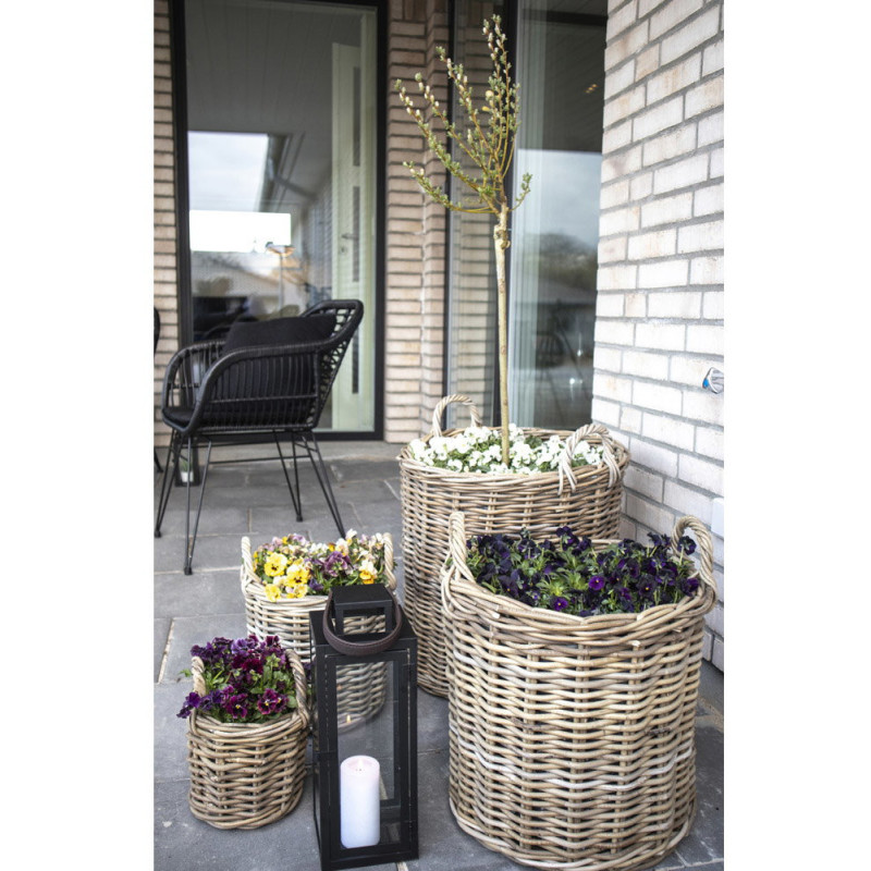 Caor Baskets - Baskets, kubu rattan, natural set of 4 