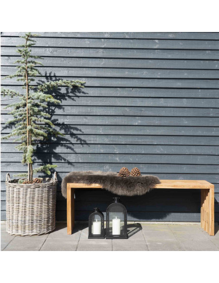 Indo Baskets - Baskets, kubu rattan, natural set of 2 