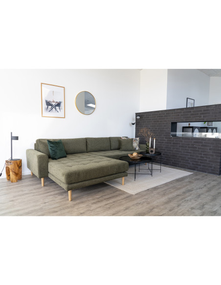 Tabouret original Bois de teck Naturel Rose 