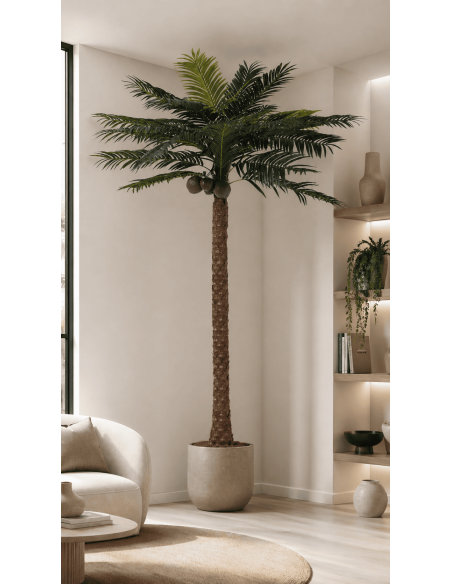 Palmier artificiel XXL réaliste 350 cm Palmeira