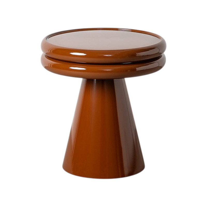 Table d'appoint ronde terracotta...