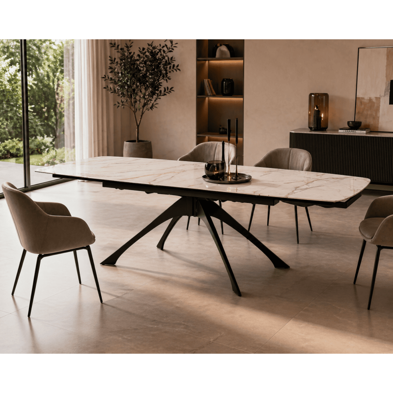 Table extensible 180 x 90 x H 76 cm...
