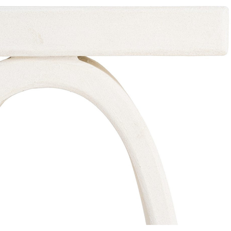 Console design MDF blanc 115 x 37,5 x...