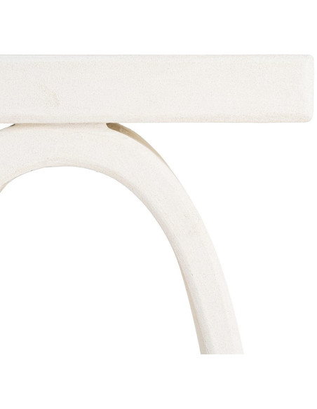 Console design MDF blanc 115 x 37,5 x H80 cm Wilma