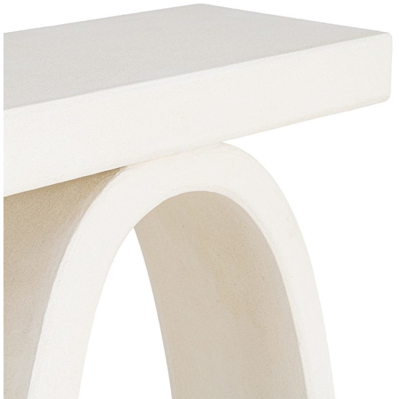 Console design MDF blanc 115 x 37,5 x...