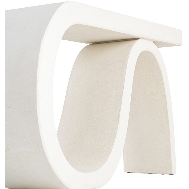 Console design MDF blanc 115 x 37,5 x...