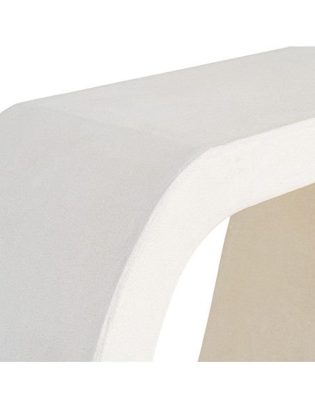 Console design MDF blanc 115 x 37,5 x H80 cm Wilma