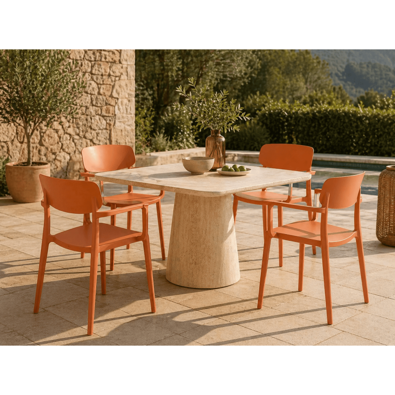 Chaise de jardin empilable...