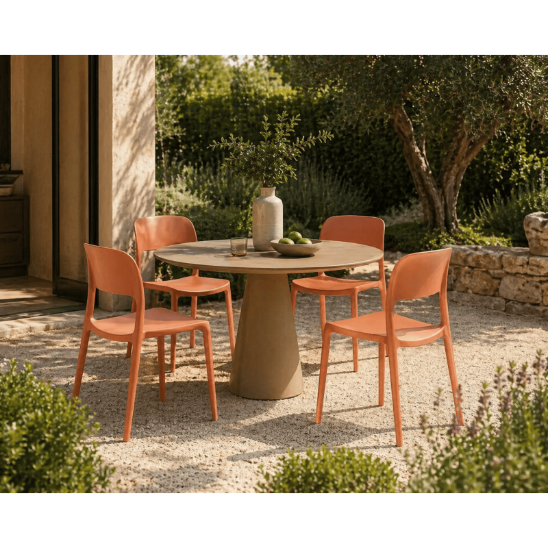 Chaise de jardin empilable...