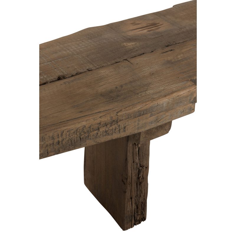 Banc bois recyclé massif marron 190 x...