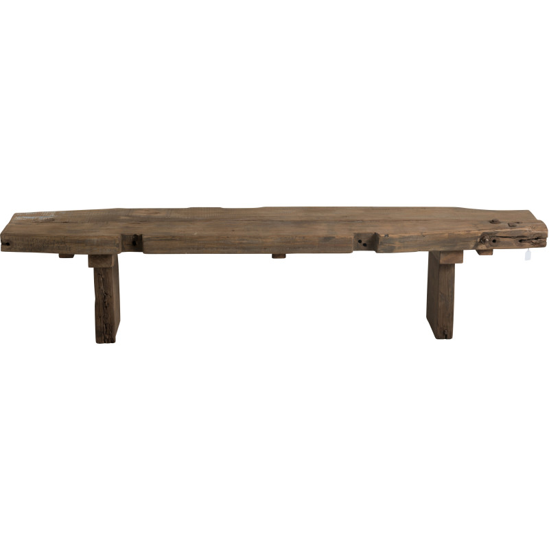 Banc bois recyclé massif marron 190 x...