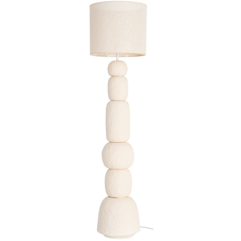 Lampadaire crème 154,5 cm en...