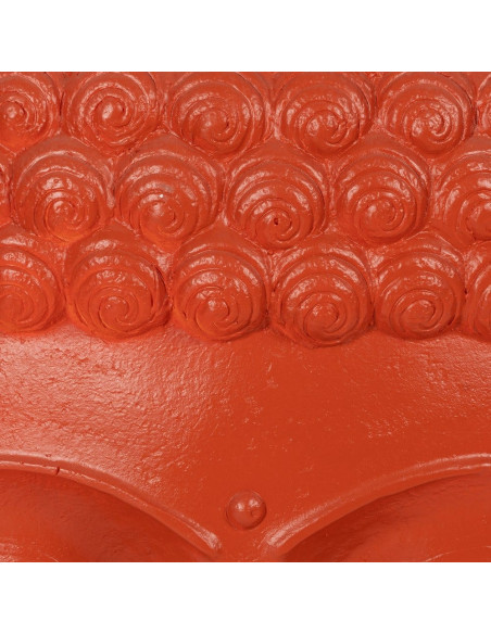 Statue Bouddha de jardin en résine terracotta 60,5 x 56 x 108 cm Alange