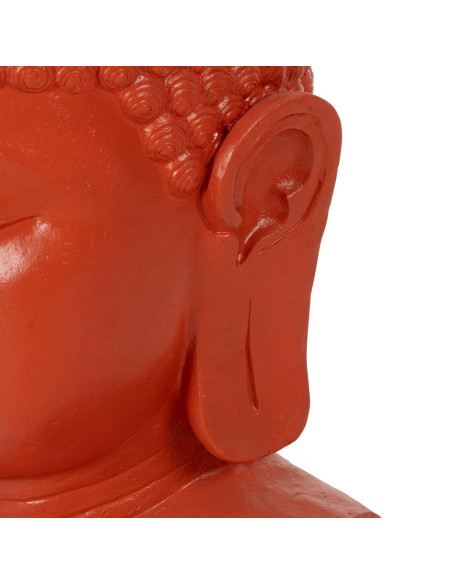 Statue Bouddha de jardin en résine terracotta 60,5 x 56 x 108 cm Alange