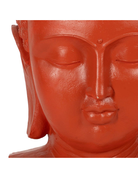 Statue Bouddha de jardin en résine terracotta 60,5 x 56 x 108 cm Alange