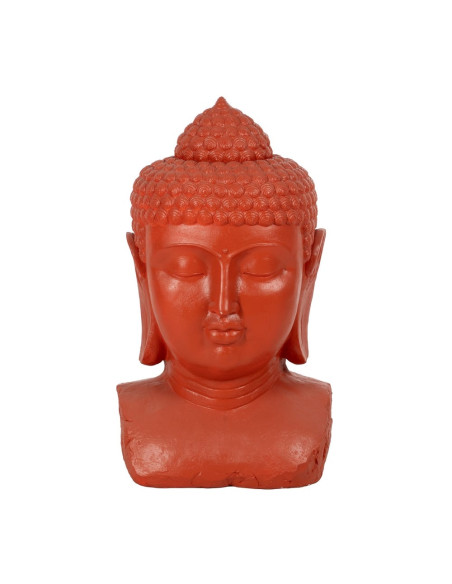 Statue Bouddha de jardin en résine terracotta 60,5 x 56 x 108 cm Alange