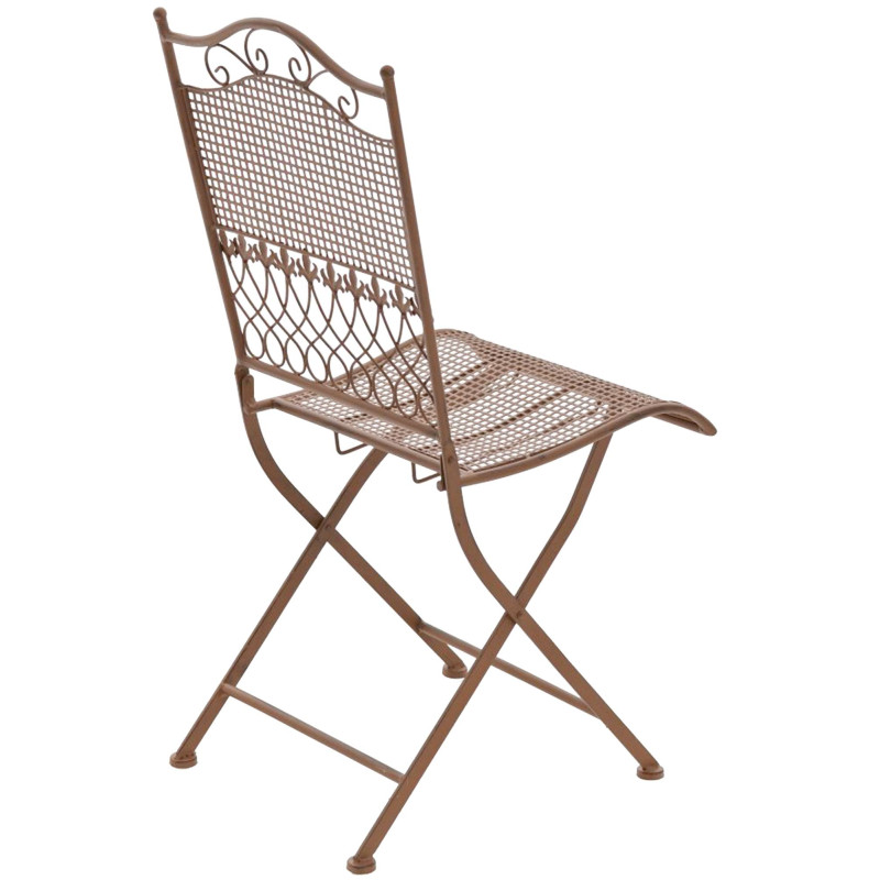 Chaise de jardin pliante en métal...