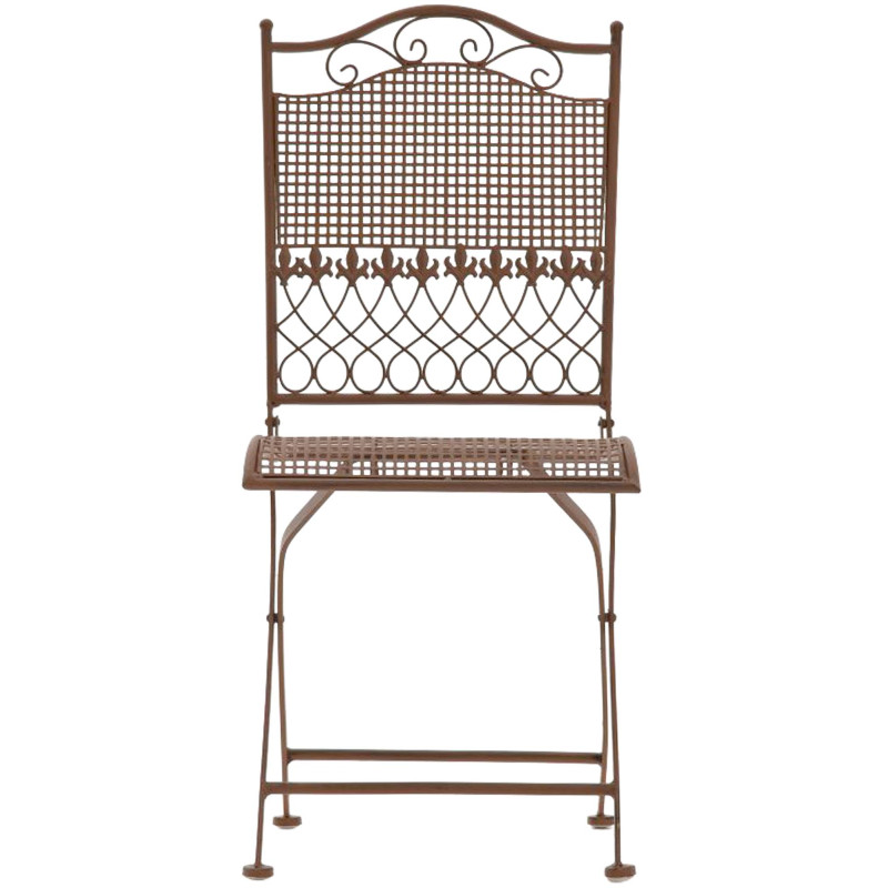 Chaise de jardin pliante en métal...