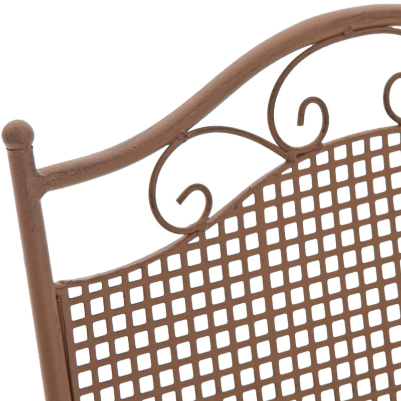 Chaise de jardin pliante en métal...