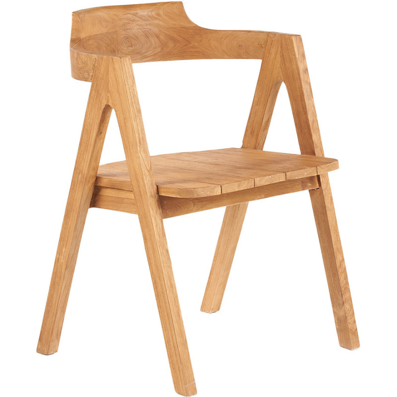 Chaise de jardin en bois de teck...