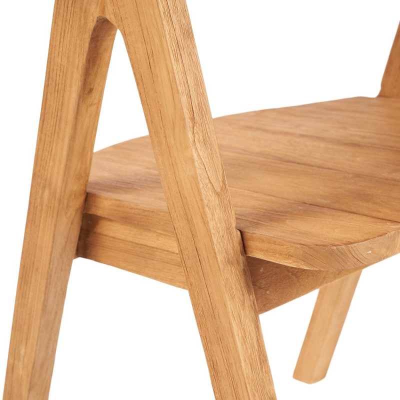 Chaise de jardin en bois de teck...