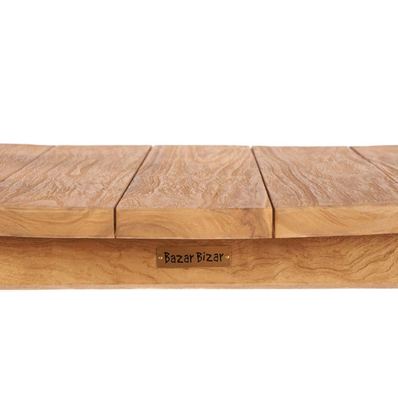 Chaise de jardin en bois de teck...