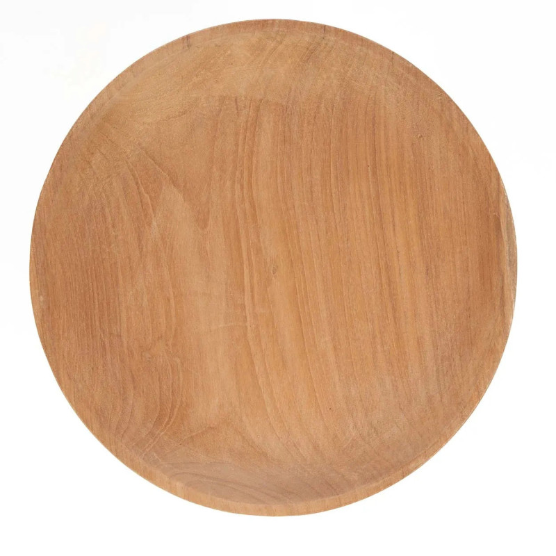 Plat à gâteau sur pied en bois...