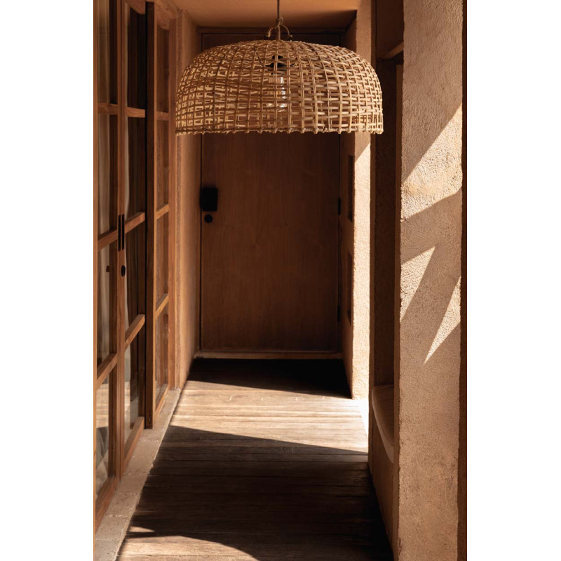 Suspension en rotin naturel 60 x 60 x...