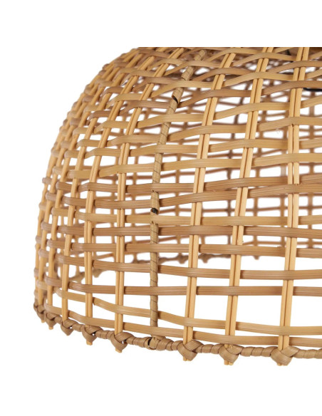 Suspension en rotin naturel 60 x 60 x 27 cm The Cloche