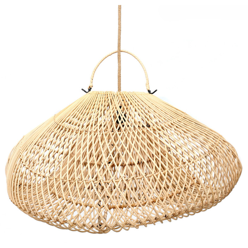 Suspension en rotin naturel 80 x 80 x...