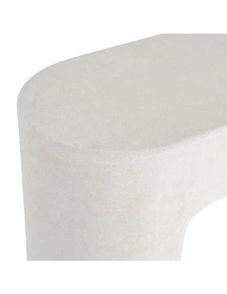 Console blanche en MDF 120 x 32 x 80 cm Wilma