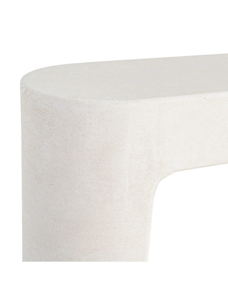 Console blanche en MDF 120 x 32 x 80 cm Wilma