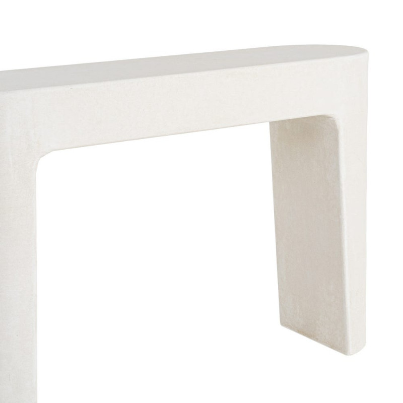Console blanche en MDF 120 x 32 x 80...