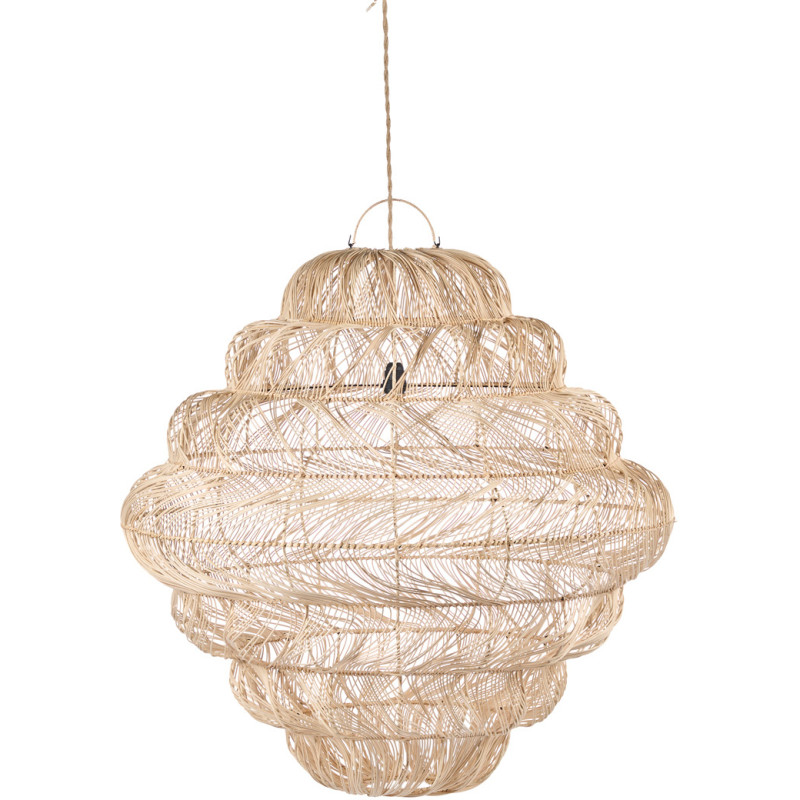 Suspension en rotin naturel 102 x 102...