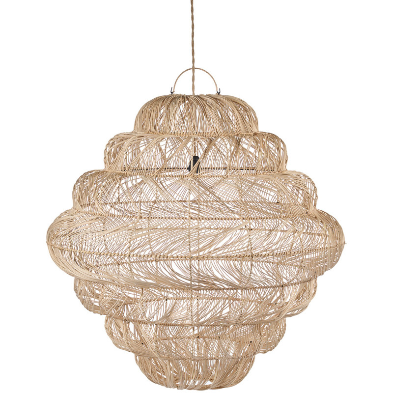 Suspension en rotin naturel 102 x 102...