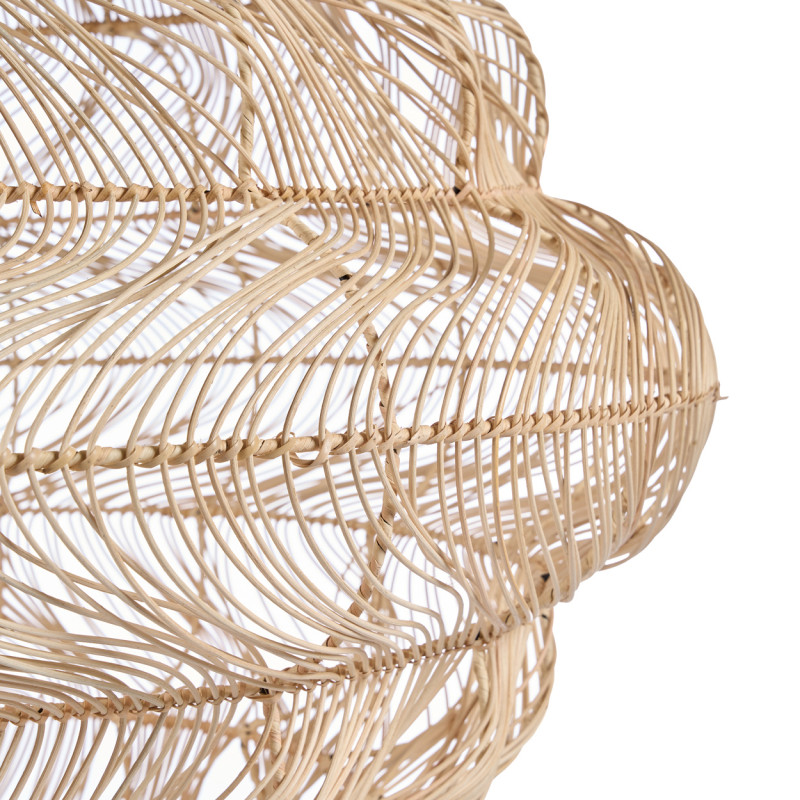 Suspension en rotin naturel 102 x 102...