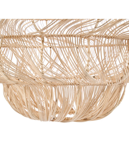 Suspension en rotin naturel 102 x 102 x 102 cm The Aurora Puff