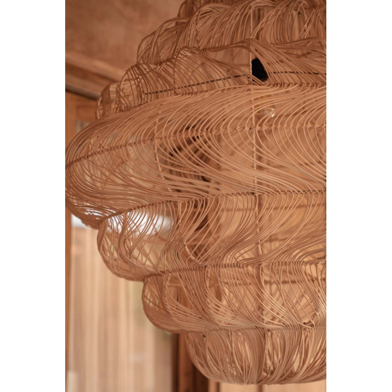Suspension en rotin naturel 102 x 102...