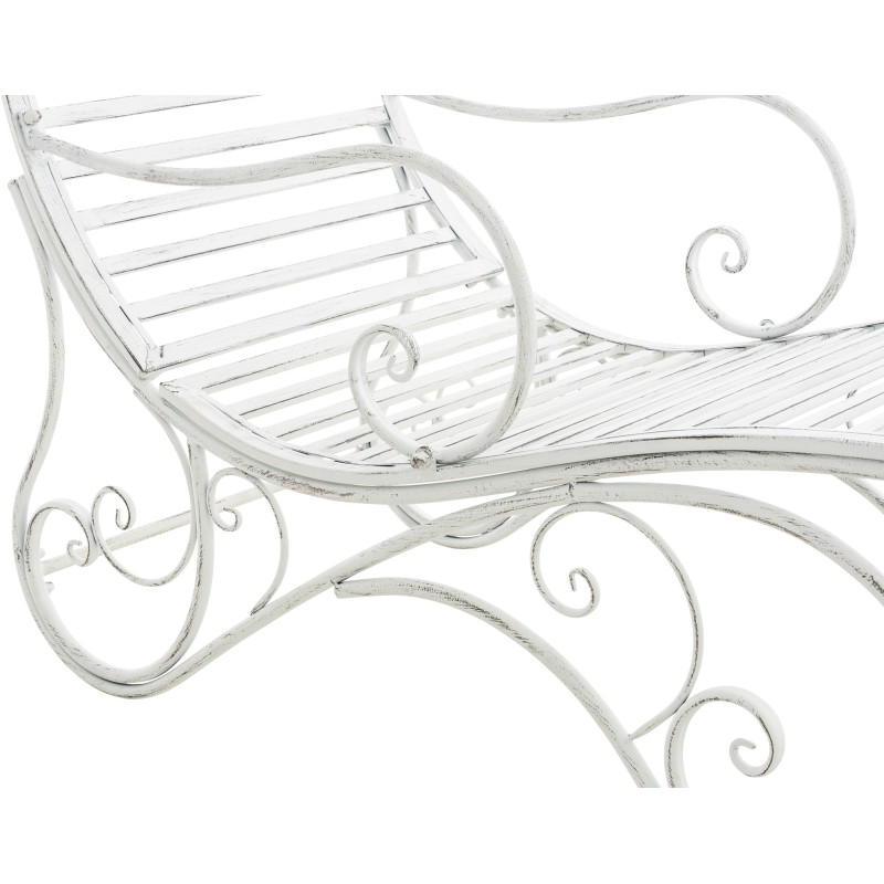Chaise longue de jardin en métal...