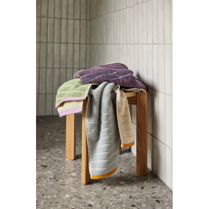 Tabouret naturel en MDF et chêne Ø 45...