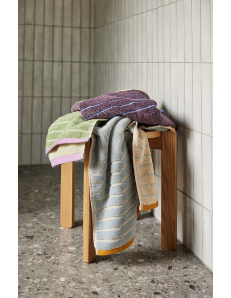 Tabouret naturel en MDF et chêne Ø 45 x H 42 cm Always