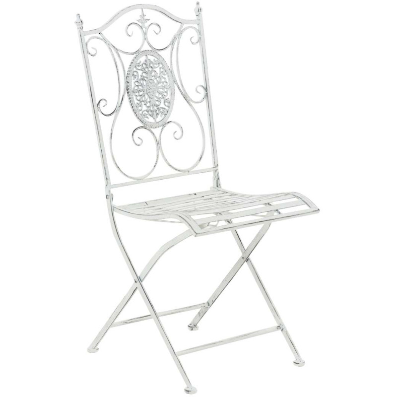Salon de jardin 2 personnes blanc...