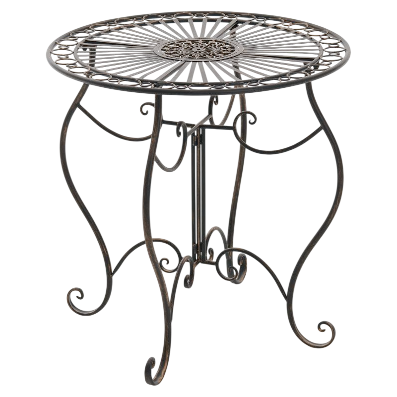 Salon de jardin 2 personnes bronze en...