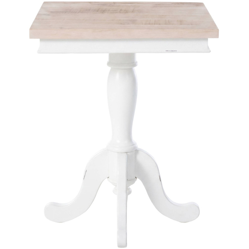 Table d’appoint carrée naturel et...