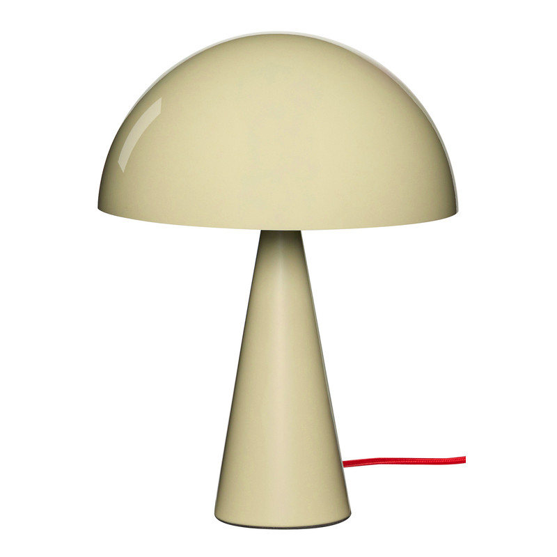 Lampe à poser sable clair en fer Ø 25...