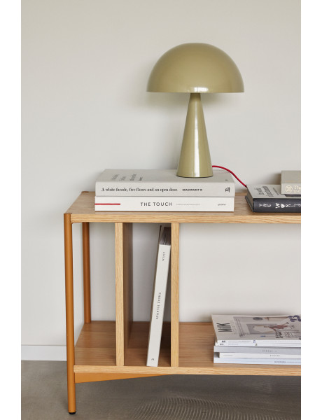 Lampe à poser sable clair en fer Ø 25 x H 34 cm Mush Mini Hübsch - 2