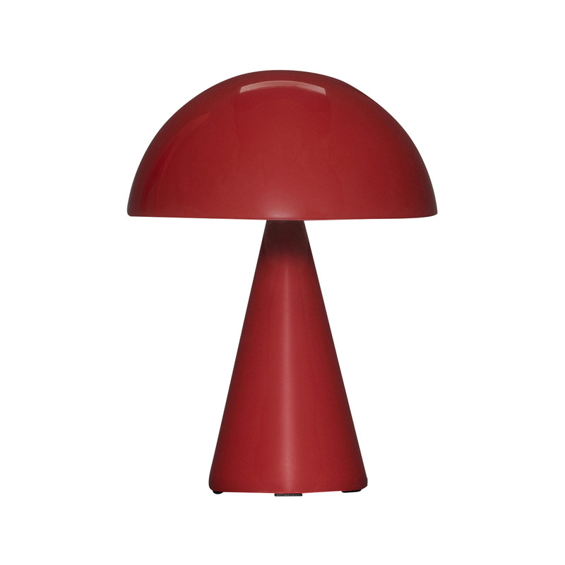 Lampe à poser LED rechargeable rouge...
